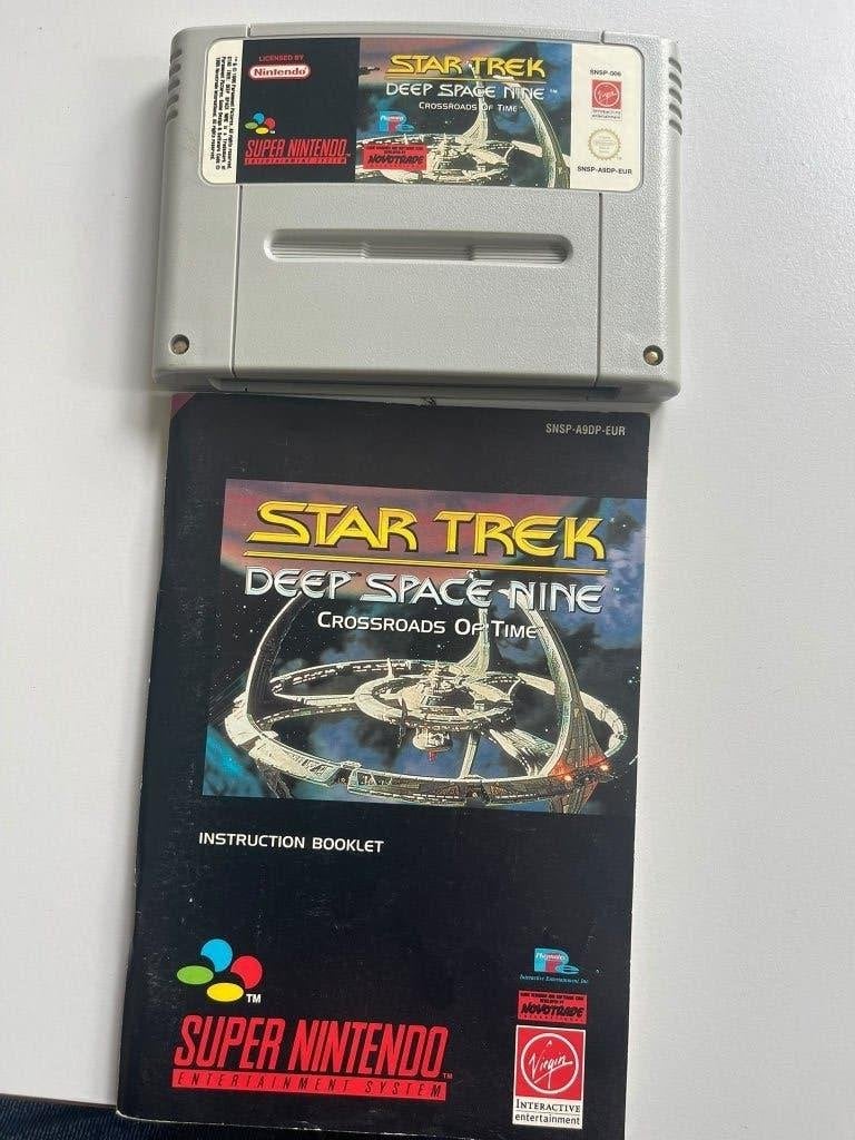 Star Trek Deep Space Nine SNES - Cartridge + Handleiding, Avontuur en Actie, Gebruikt, 1 speler, Ophalen of Verzenden