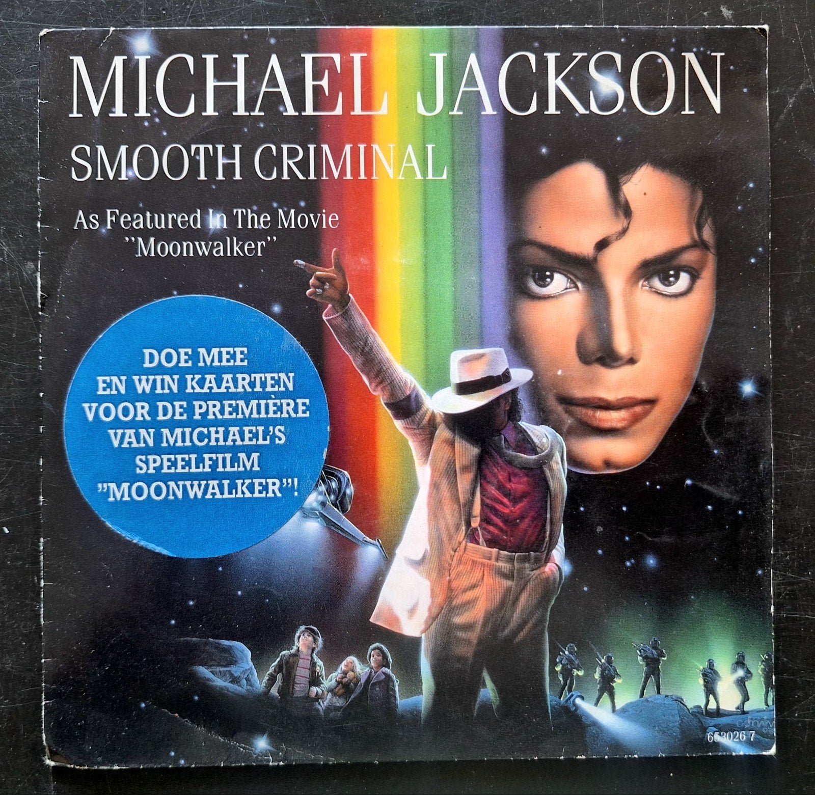 7"/SINGLE  MICHAEL JACKSON - Smooth Criminal, Ophalen of Verzenden, Gebruikt, Pop