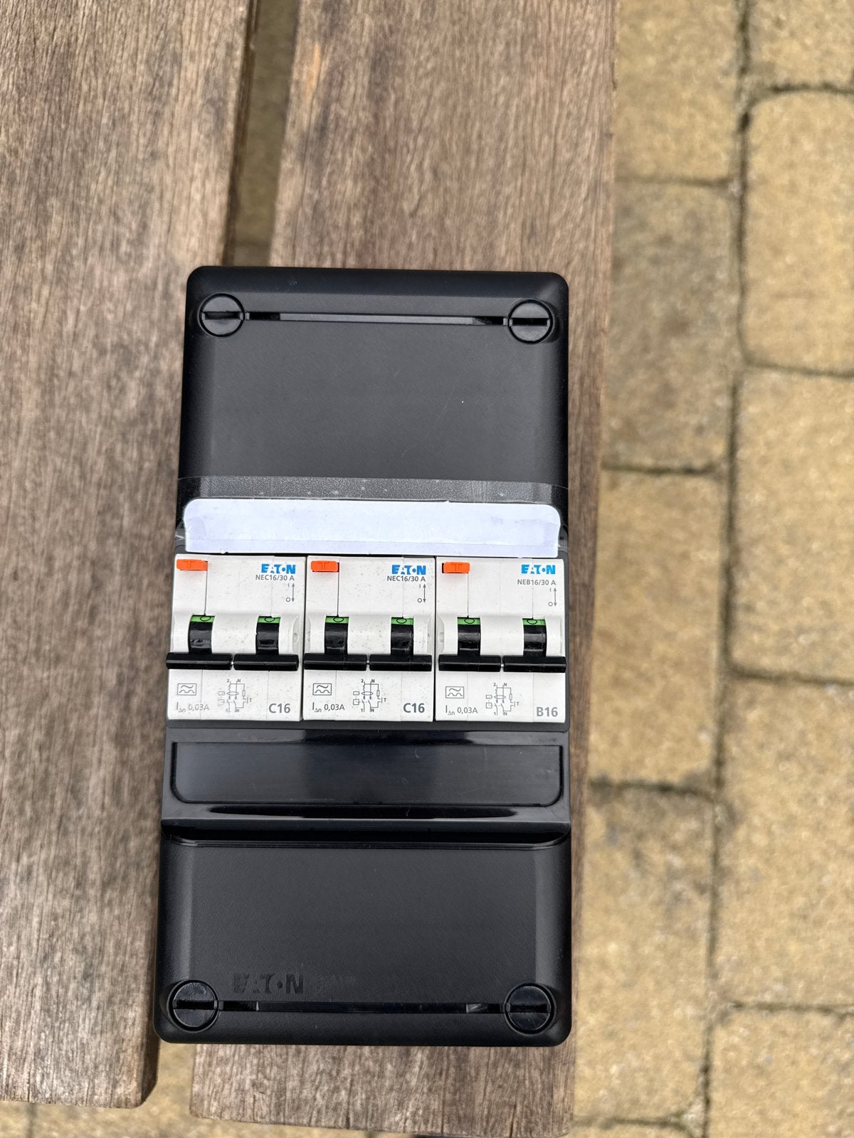Eaton Groepenkast met Aardlekautomaten en Installatieautomaa, Ophalen of Verzenden, Gebruikt, Eaton, Groepenkast