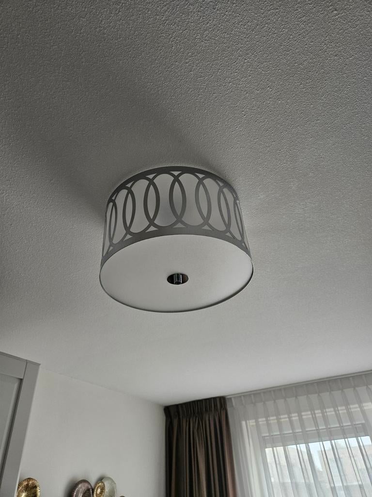Plafondlamp met lampfitting voor 3 lampen, Ophalen, Zo goed als nieuw