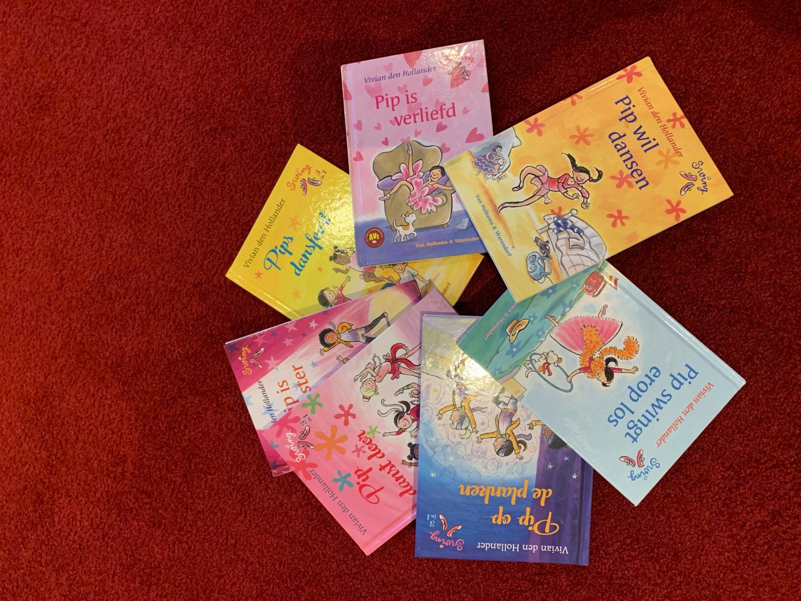 Pip boeken van Vivian den Hollander - 7-delige set, Ophalen, Zo goed als nieuw, Fictie algemeen