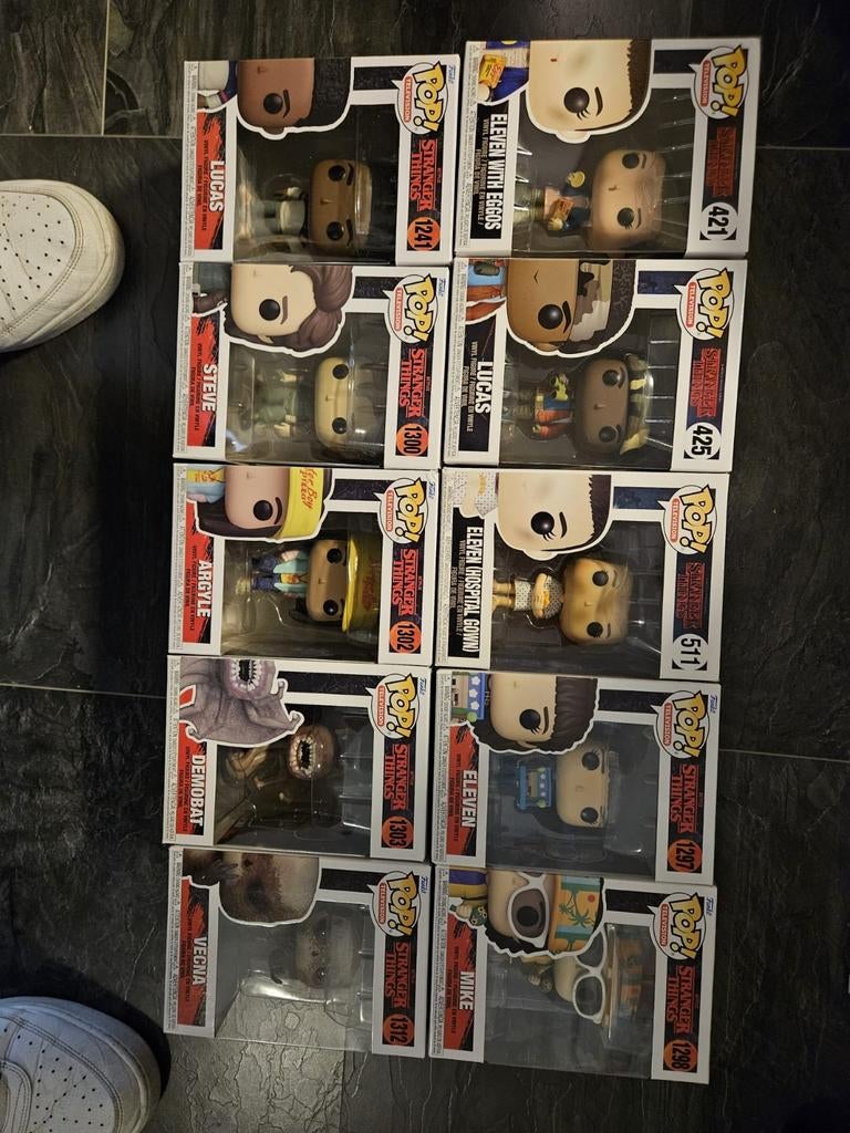 Stranger Things Funko Pop! Collectie (10 stuks), Ophalen of Verzenden, Zo goed als nieuw