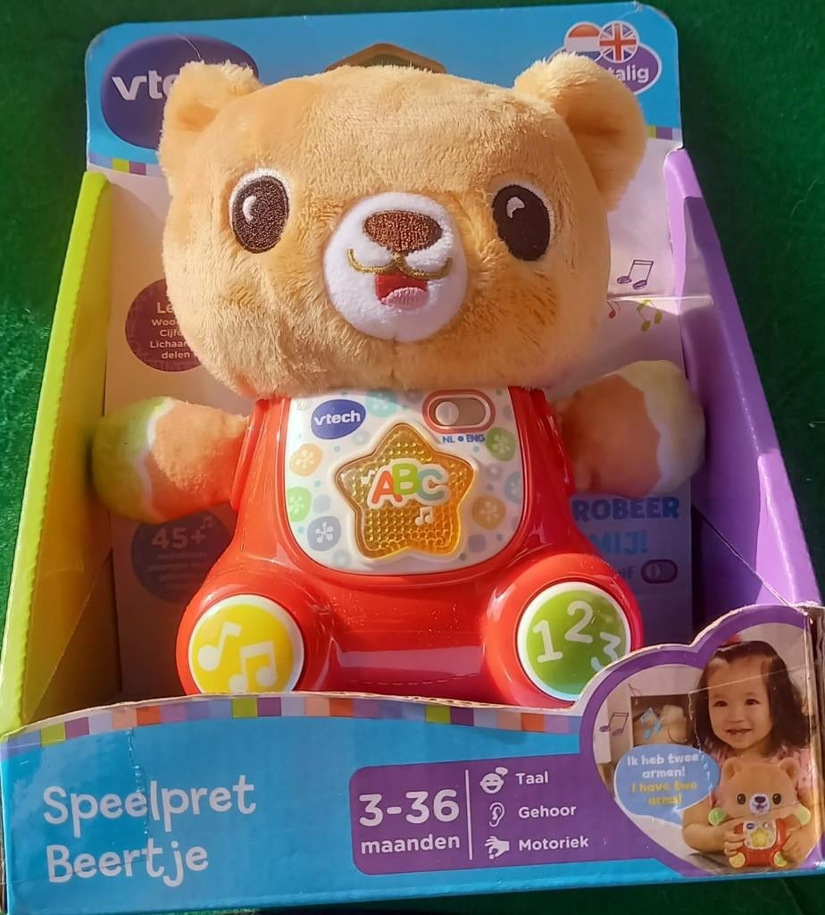 V Tech Baby knuffel en speel beertje, Kinderen en Baby's, Speelgoed | Vtech, Ophalen of Verzenden, Nieuw, 6 maanden tot 2 jaar
