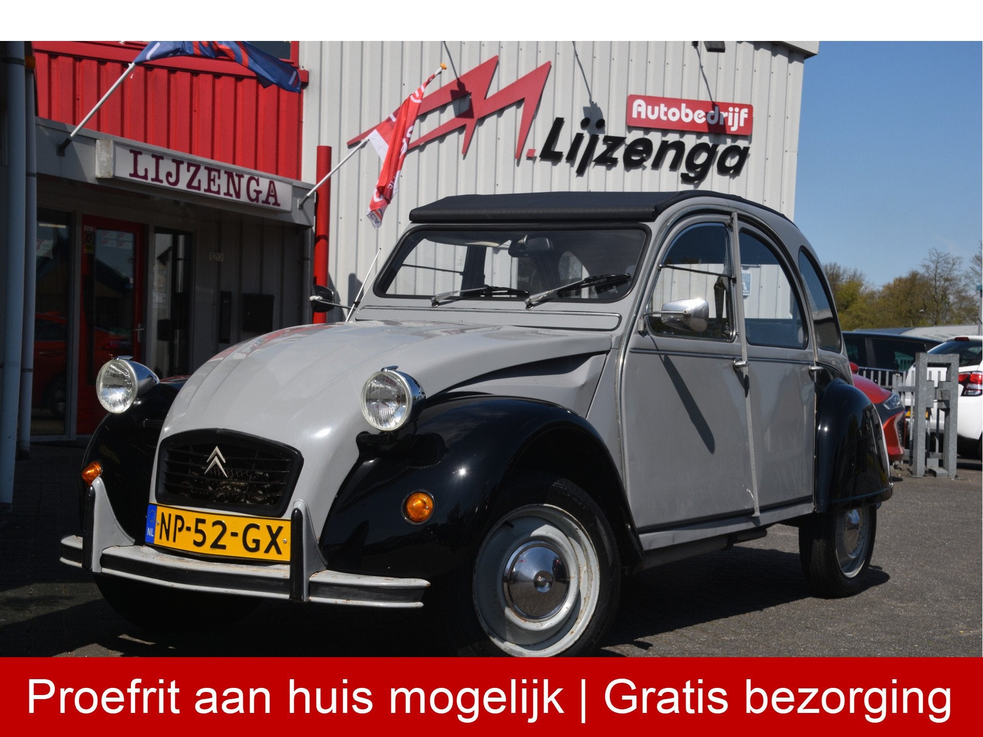 Citroën 2CV 2CV6 Special Orginele Nederlander (bj 1985), Voorwielaandrijving, Stof, 602 cc, Citroën