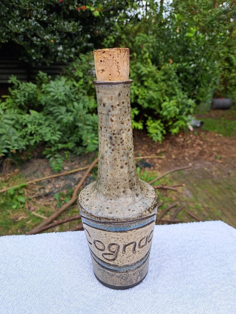 Hannie Mein fles cognac aardewerk, Antiek en Kunst, Ophalen of Verzenden