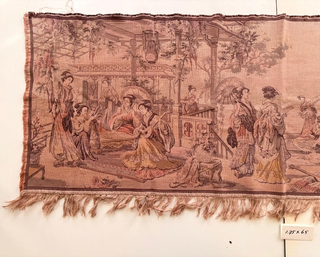 Antiek wandkleed geweven gobelin wandtapijt, Antiek en Kunst, Ophalen