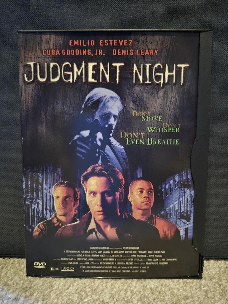 Judgment Night (denis leary / 1993), Vanaf 12 jaar, Ophalen of Verzenden, Zo goed als nieuw, Actiethriller
