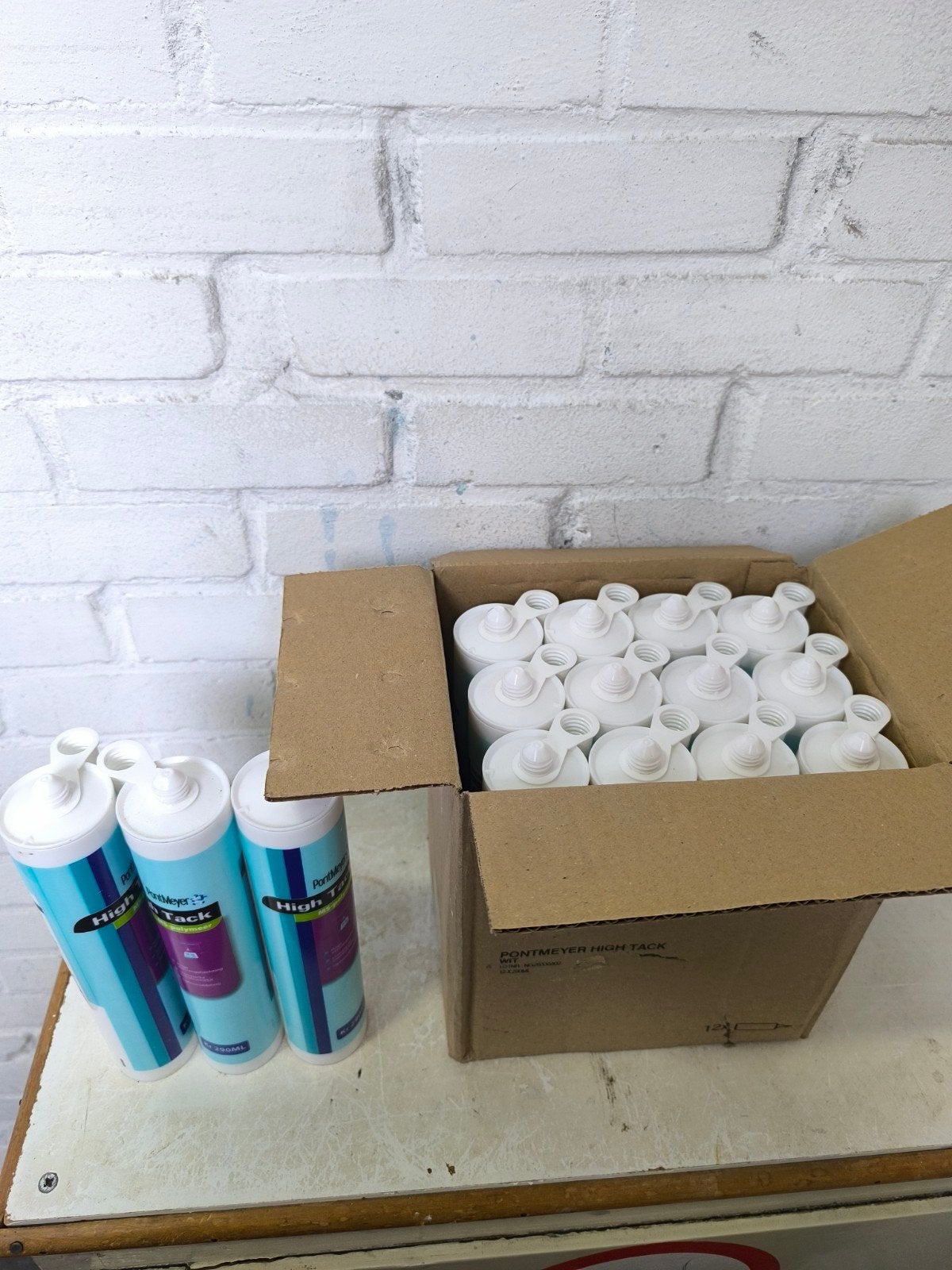 Pontmeyer High Tack kit - 15 stuks, Minder dan 5 liter, Ophalen of Verzenden, Nieuw, Wit
