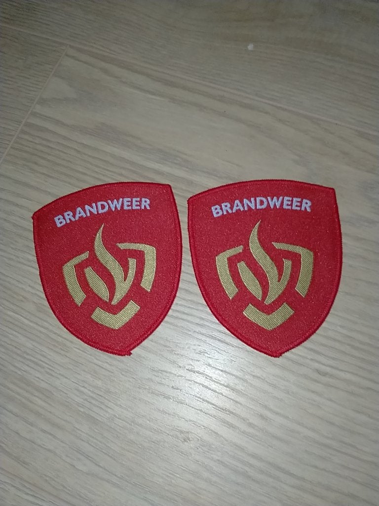 NL , Brandweer patch, Verzenden, Overige soorten, Nederland, Embleem of Badge