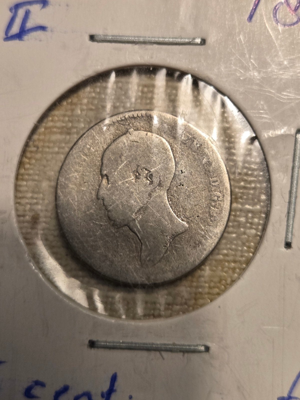 Zilveren 25 Cent Willem II 1848, Postzegels en Munten, Munten | Nederland, Zilver, 25 cent, Ophalen of Verzenden, Losse munt