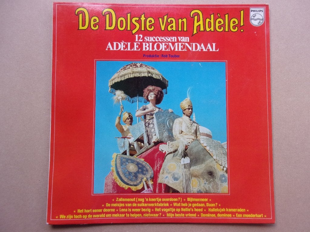 LP: ADÉLE BLOEMENDAAL  (12 SUCCESSEN VAN), Ophalen of Verzenden, Zo goed als nieuw, 12 inch, Levenslied of Smartlap