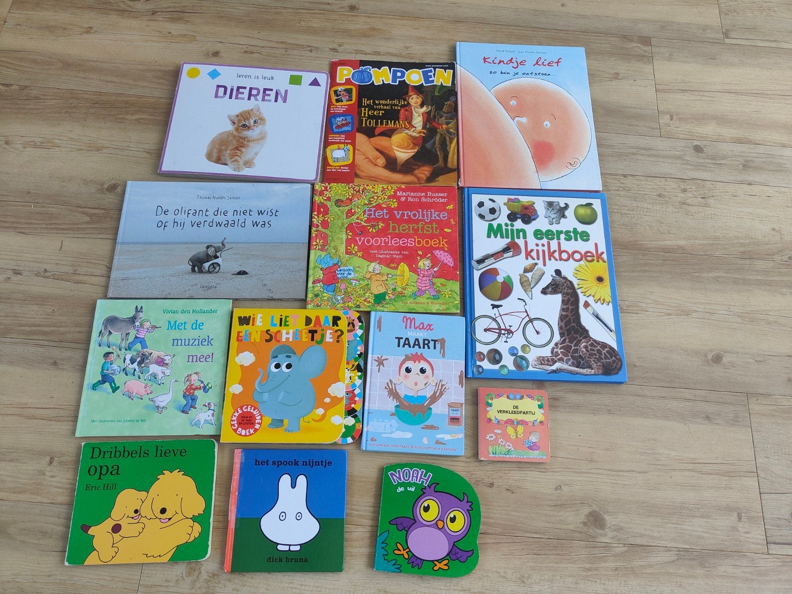 12 kinderboeken prentenboeken kindje lief nijntje scheetje, Boeken, Ophalen of Verzenden