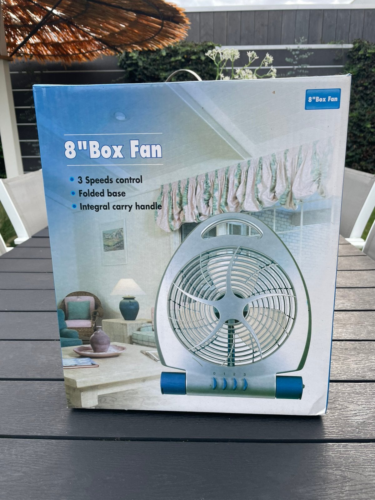 Nieuwe ventilator, Witgoed en Apparatuur, Ophalen, Zo goed als nieuw, Tafelventilator