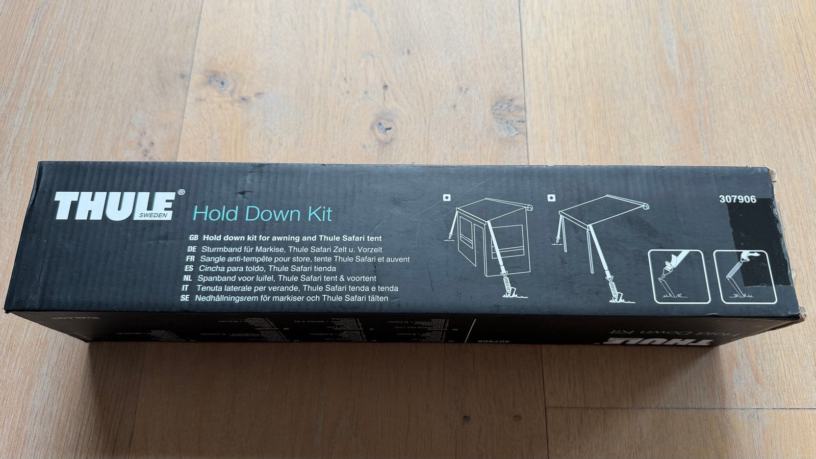 Thule Hold Down Kit - Stormband voor luifel/voortent, Ophalen of Verzenden, Zo goed als nieuw