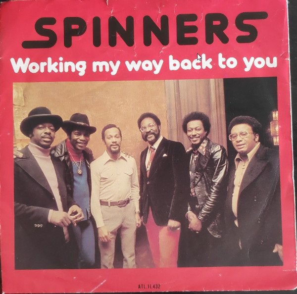 Spinners - Working My Way Back To You (Vinyl Single), Ophalen of Verzenden, Gebruikt