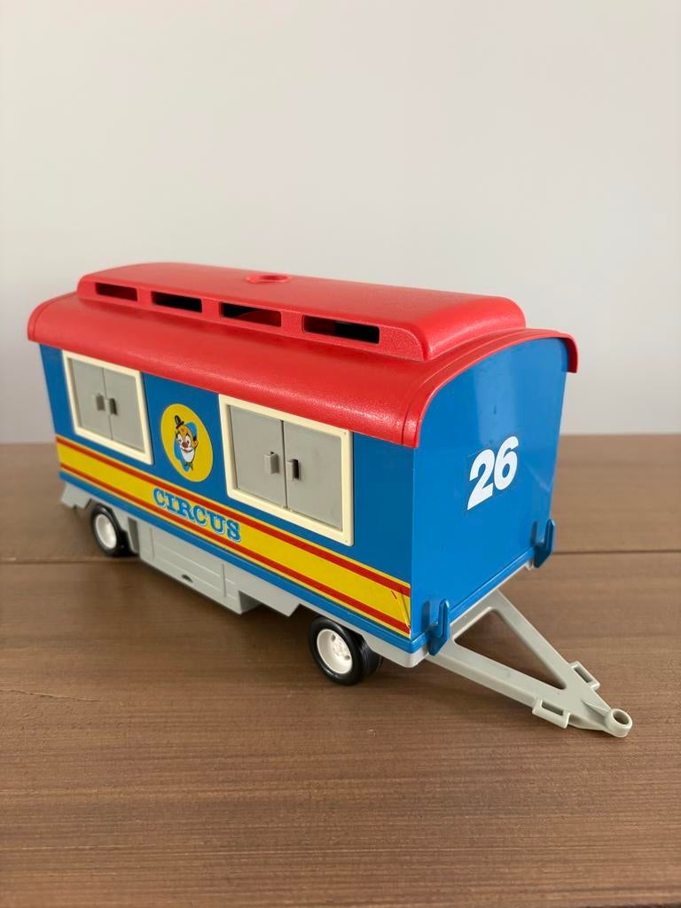 Vintage Playmobil Circus Woonwagen 3477, Ophalen of Verzenden, Gebruikt, Jongen of Meisje
