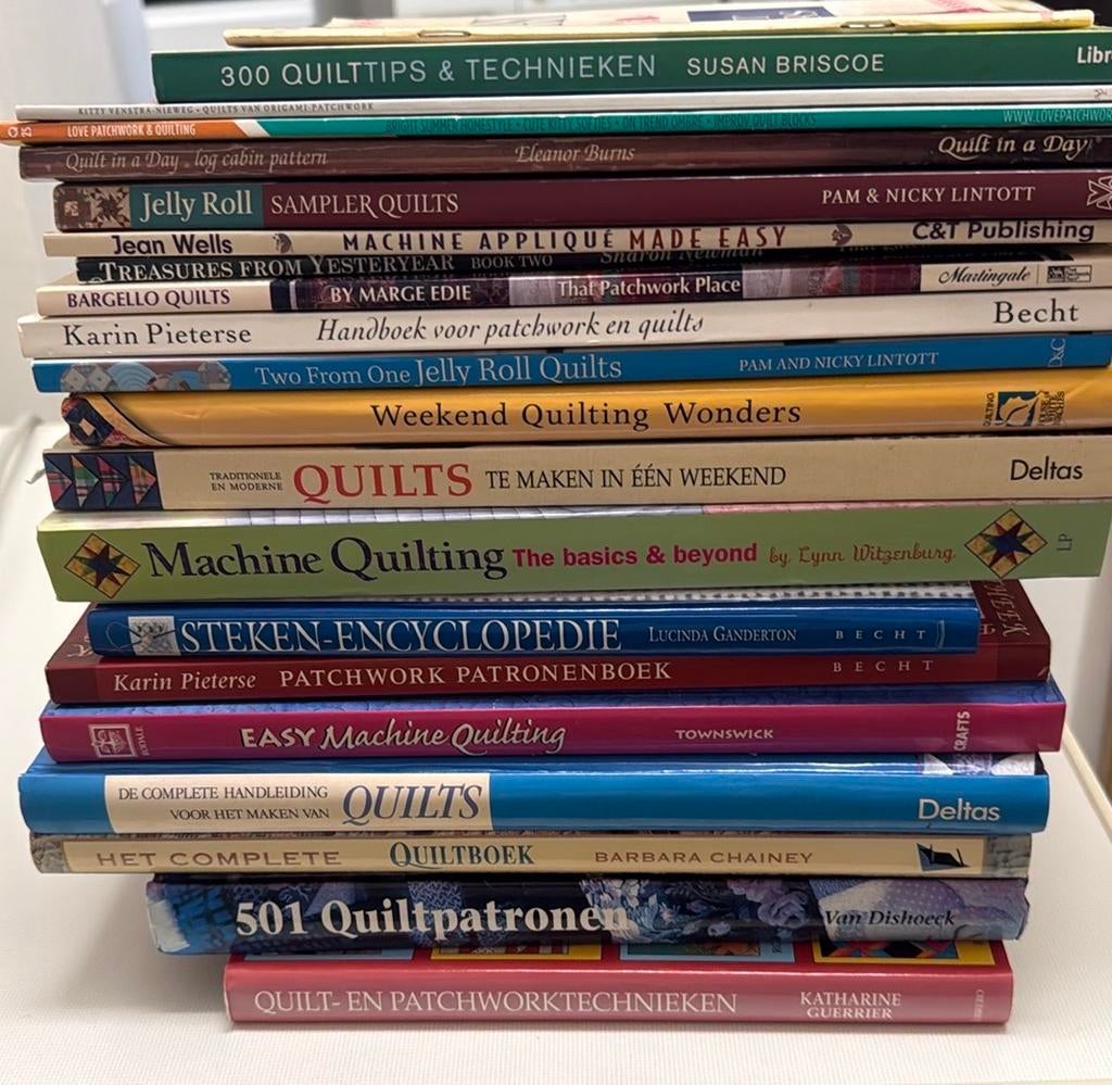 Diverse Quiltboeken & Tijdschriften (NL/EN) - Inspiratie, Boeken, Ophalen of Verzenden, Zo goed als nieuw