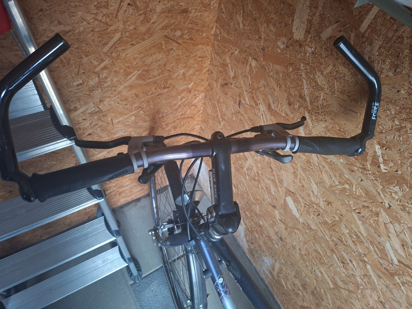 Gebruikte herenfiets met bagagedrager, Overige merken, Gebruikt, Velgrem, Versnellingen