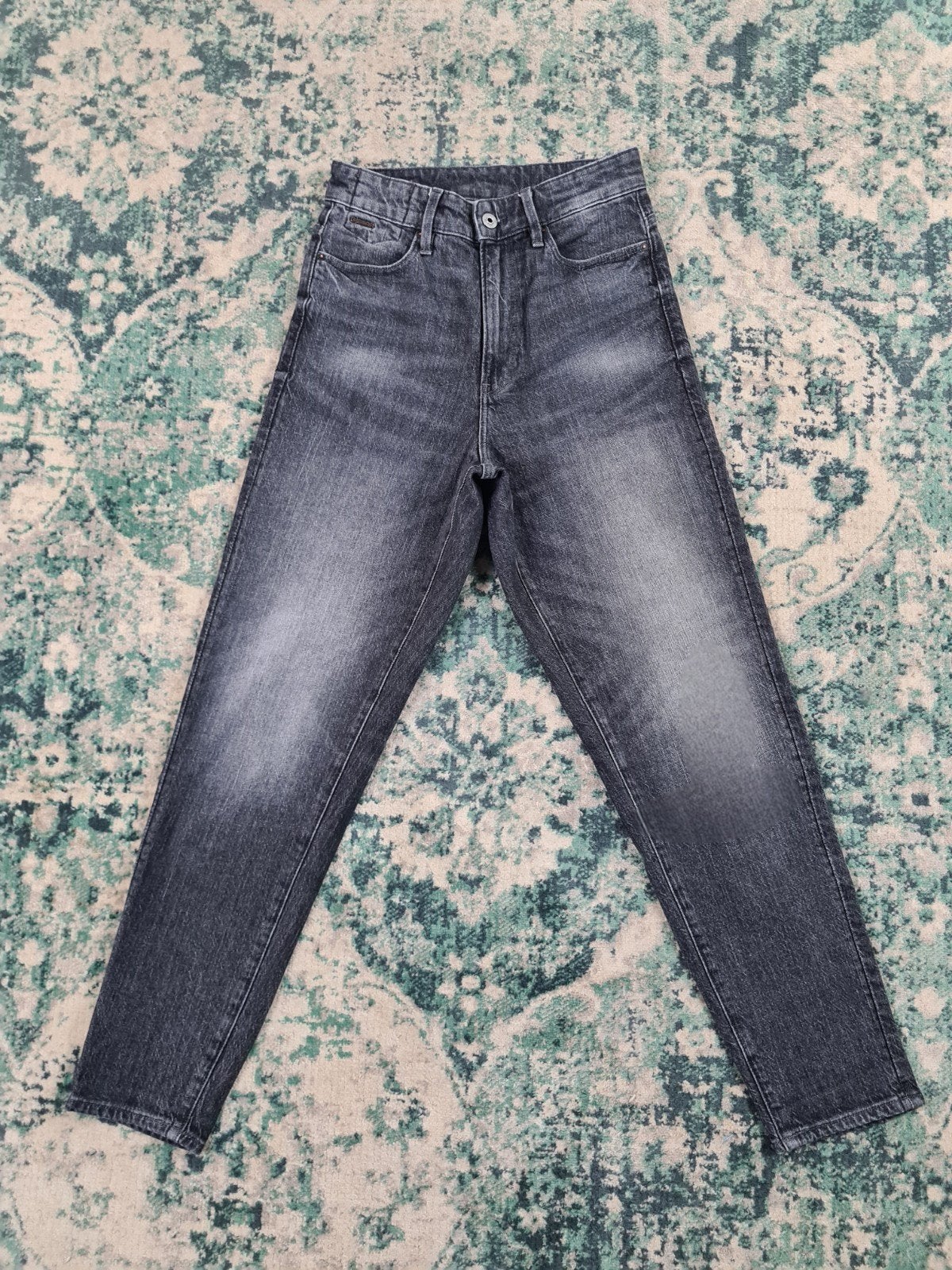 G-star raw Janeh ultra high mom ankle W25 L32 Dames Tulsi253, Ophalen of Verzenden, W30 - W32 (confectie 38/40), Grijs, G-STAR RAW