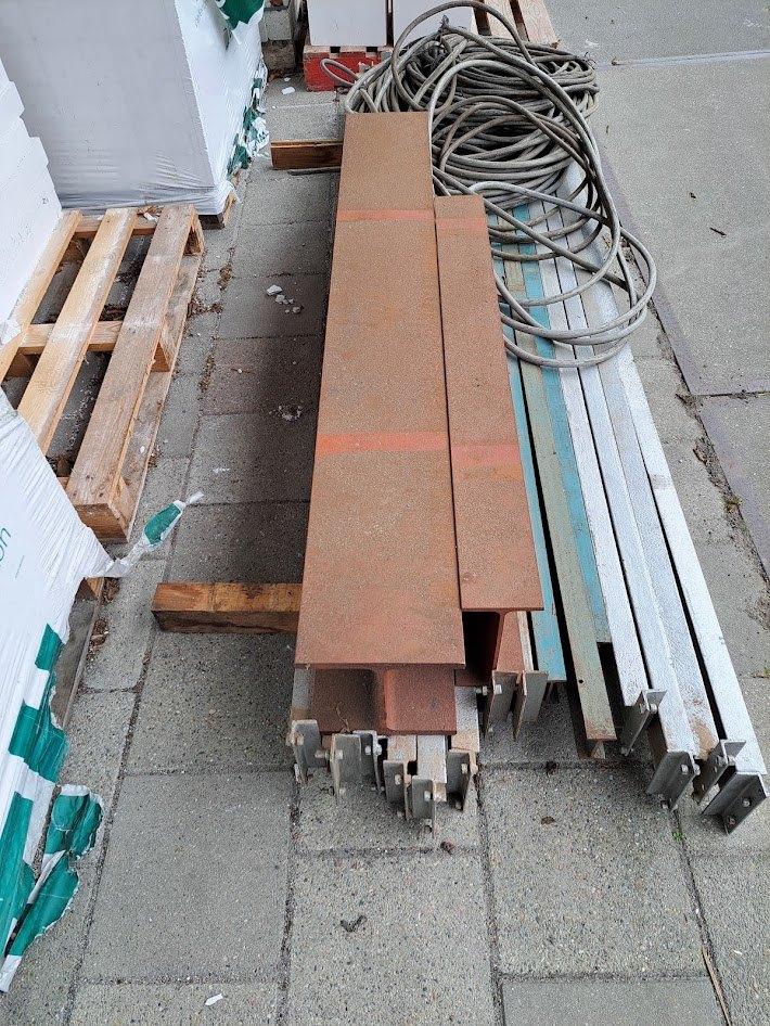 Ijzerenbalken, Doe-het-zelf en Verbouw, Metalen, Ophalen, Nieuw
