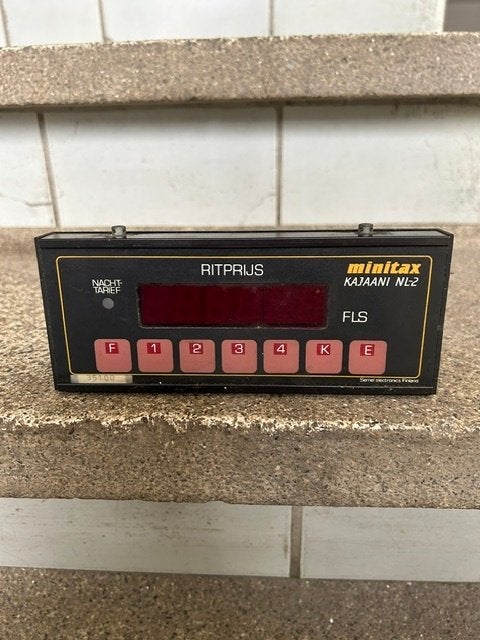 taximeter, Auto diversen, Ophalen, Gebruikt