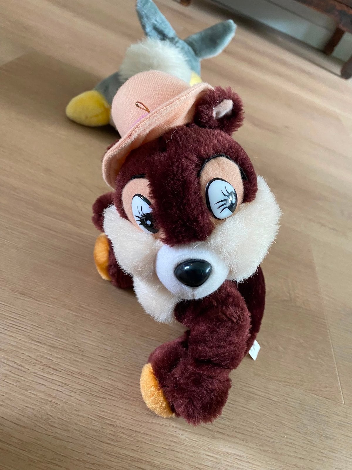 Disney Knuffels: Knabbel en Stampertje, Gebruikt, Disney, Konijn, Ophalen of Verzenden