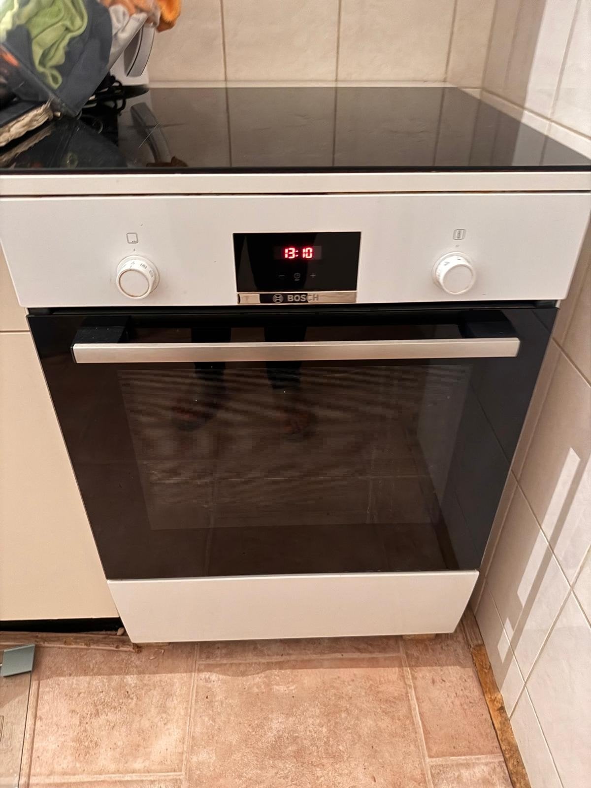 Oven, Witgoed en Apparatuur, Fornuizen, Vrijstaand, Inductie, 4 kookzones, 85 tot 90 cm, Ophalen of Verzenden