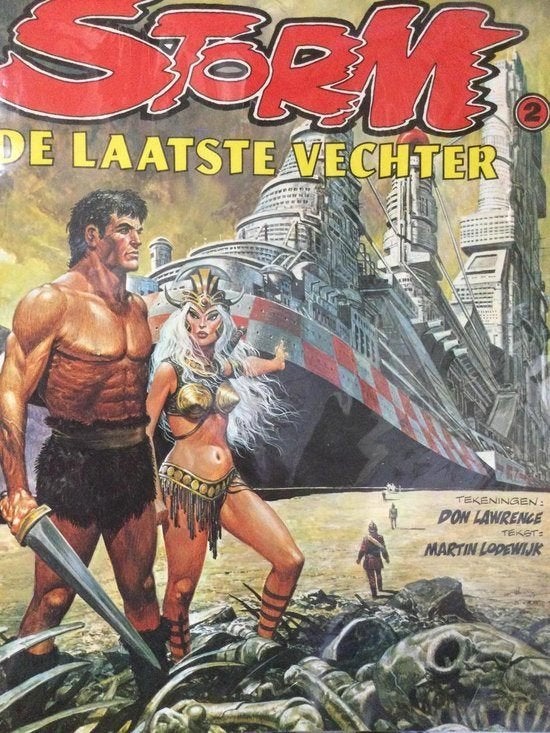 Storm 10 X Ook los te koop, Meerdere stripboeken, Ophalen of Verzenden, Gelezen, Don Lawrence