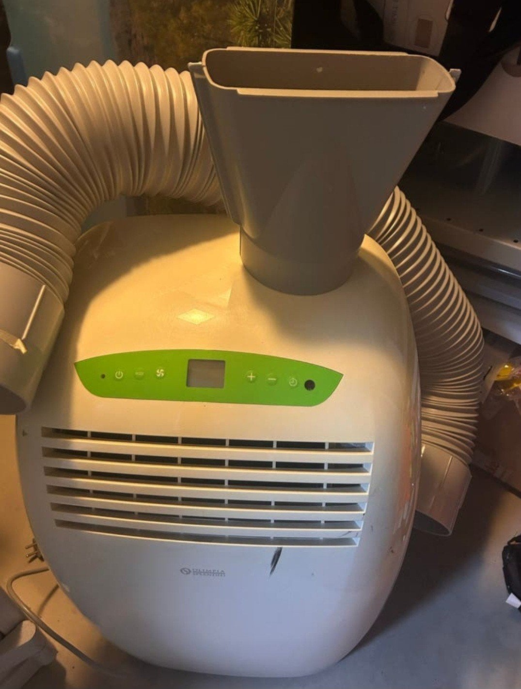 Olimpia Splendid Mobiele Airco met Afvoerslang, Witgoed en Apparatuur, Airco's, Gebruikt, Mobiele airco, Minder dan 60 m³, 3 snelheden of meer