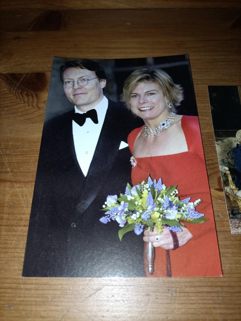 2 ansichtkaarten Huwelijk en doop Constantijn en Laurentien, Verzamelen, Koninklijk Huis en Royalty, Ophalen of Verzenden, Zo goed als nieuw