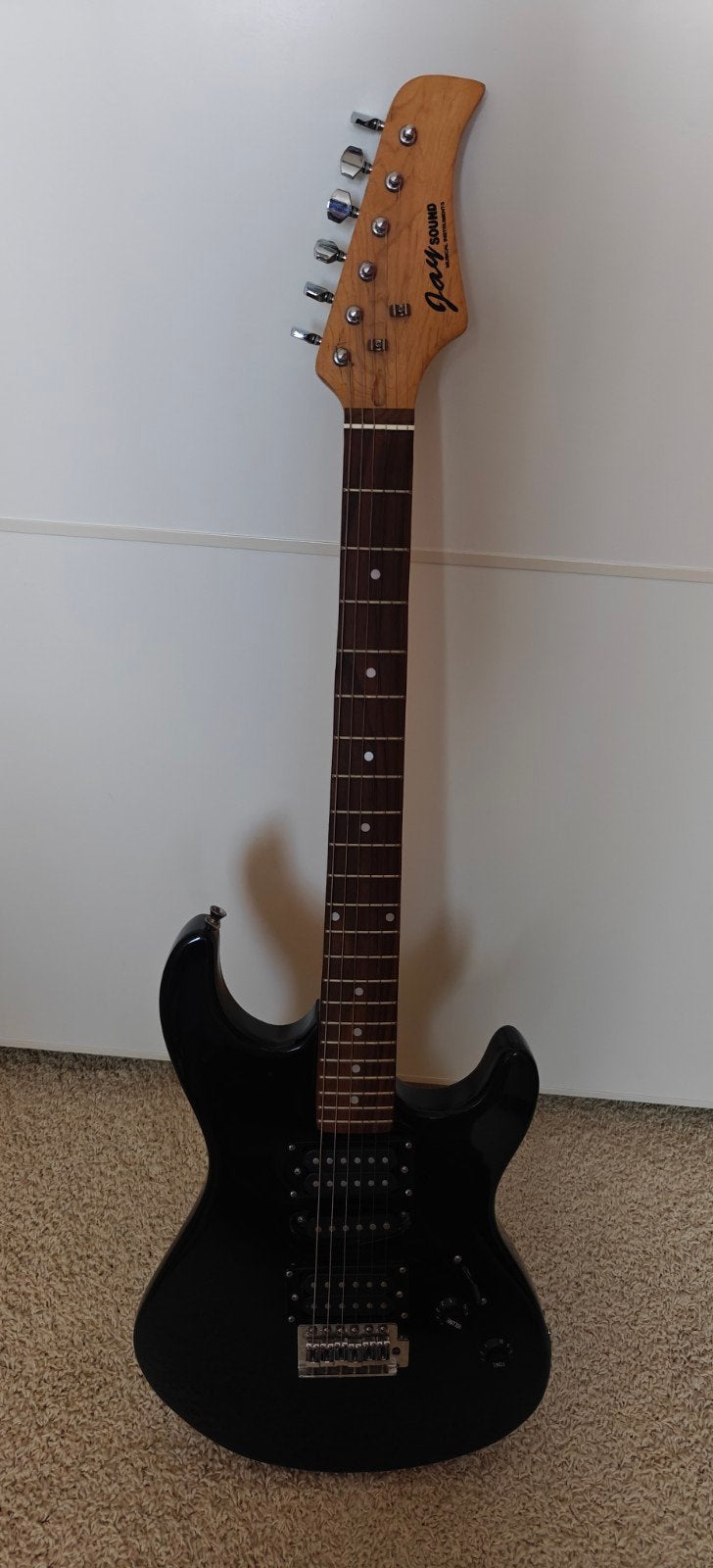 Complete Jay Sound Elektrische Gitaar Set met Versterker, Ophalen, Zo goed als nieuw, Met versterker
