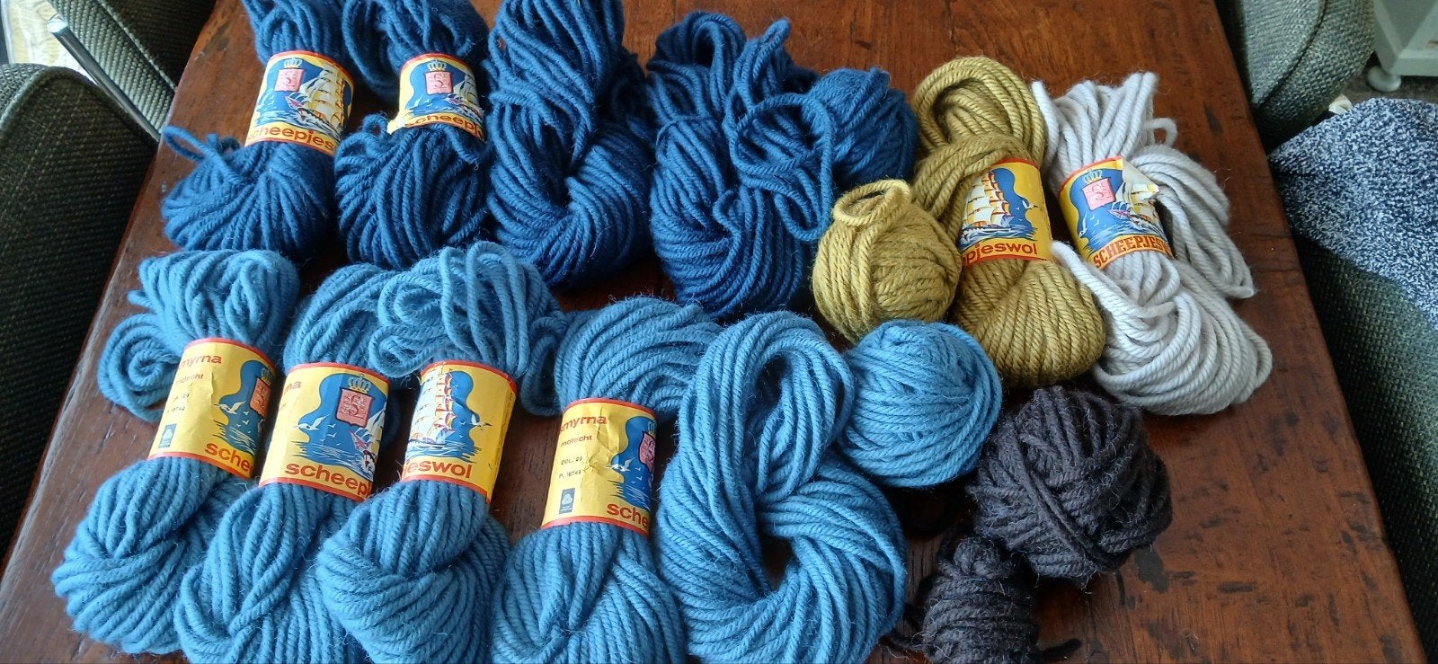 Partij Scheepjeswol Smyrna, Ophalen of Verzenden, Nieuw, Breien of Haken, Wol of Garen