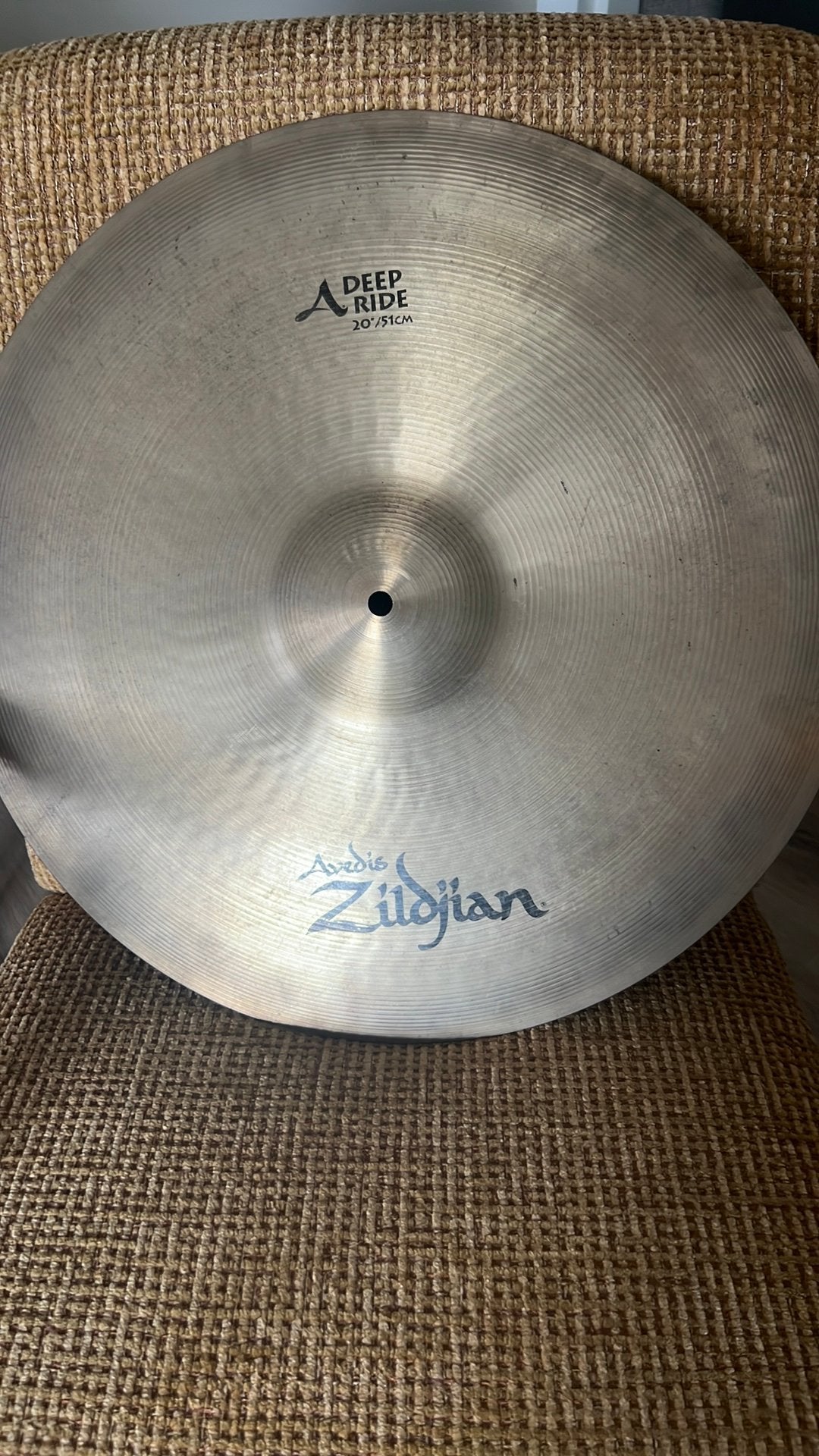 Zilldjian Deep Ride 20” 51cm, Muziek en Instrumenten, Ophalen, Zo goed als nieuw, Drums of Percussie