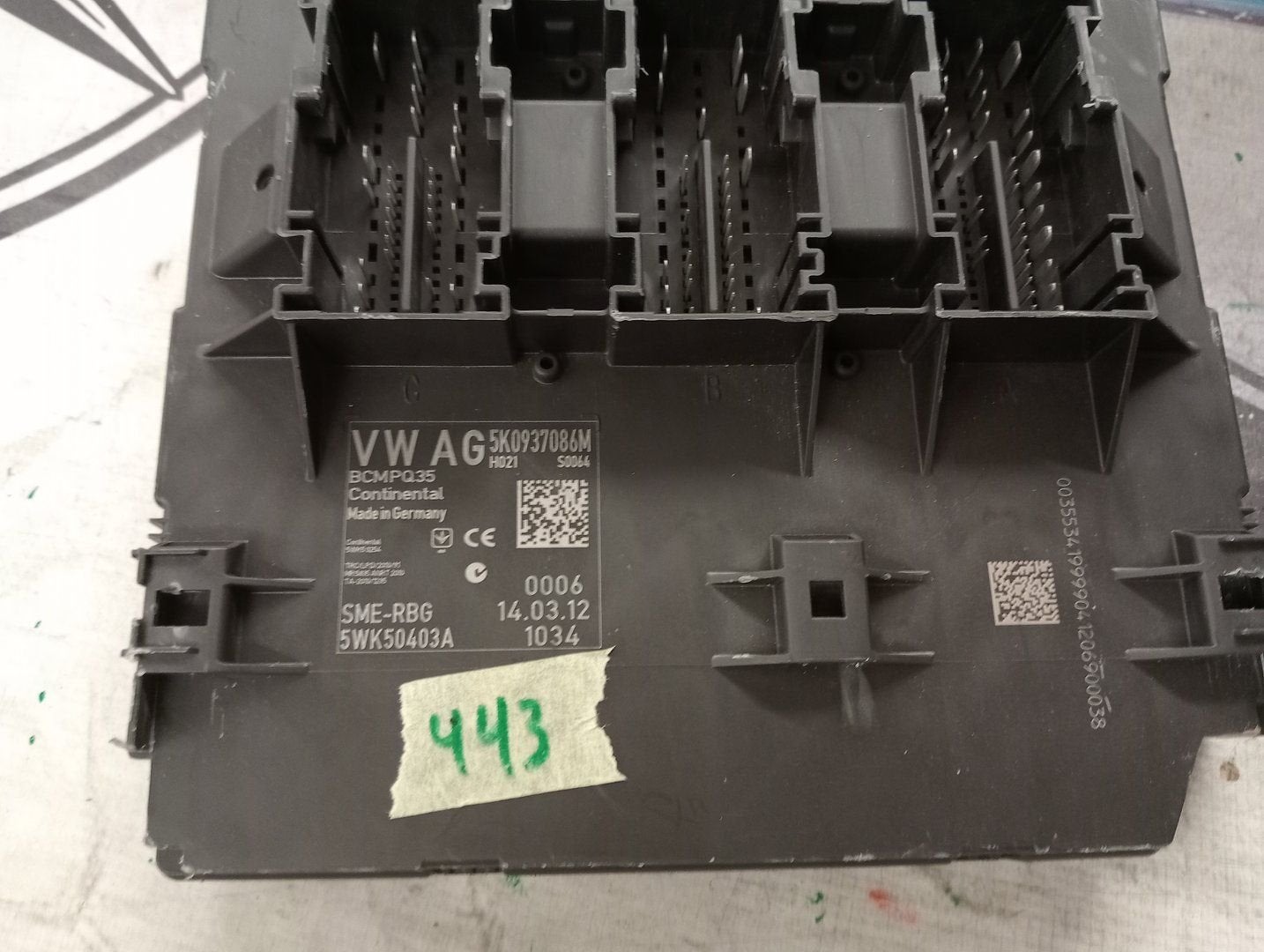 217645VW Caddy BCM PQ35 Boordnet (BCMPQ35) 5K0937086M, Gebruikt, -, Volkswagen, -
