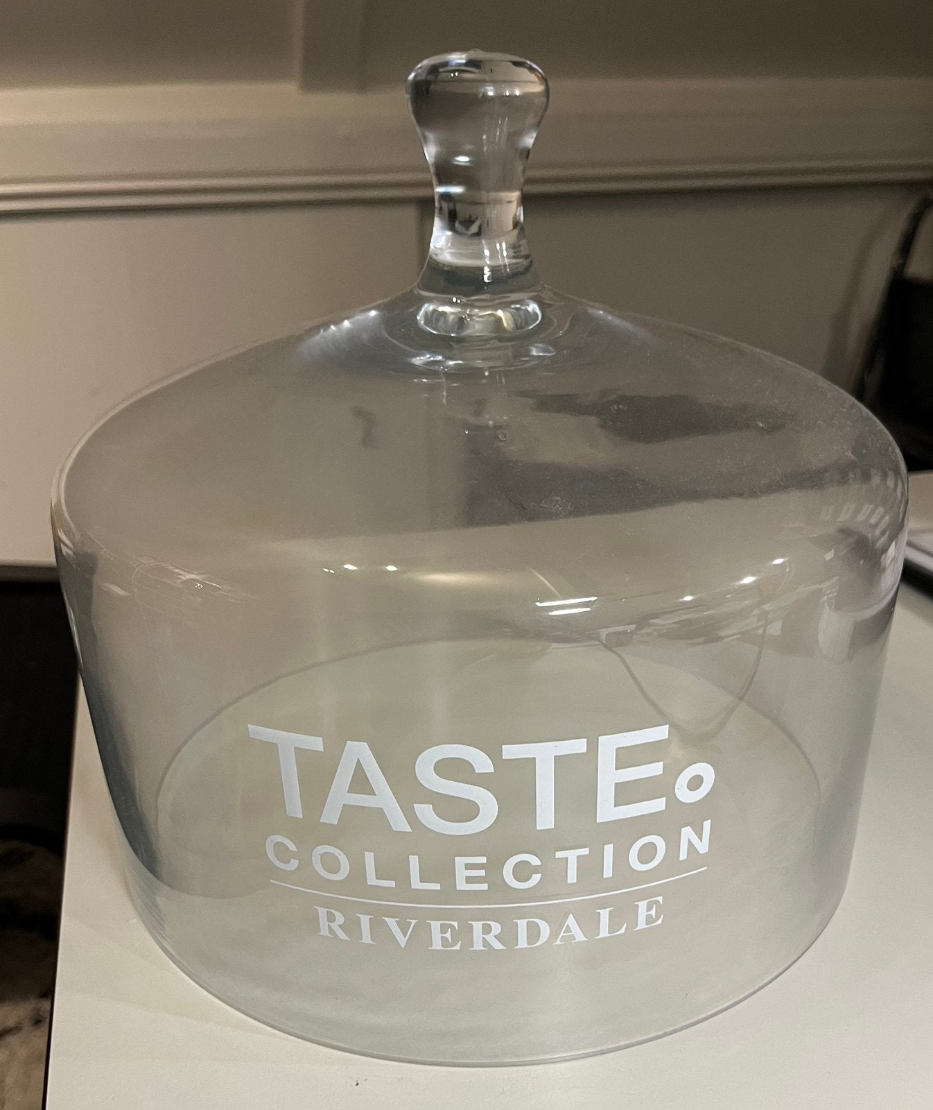 Riverdale glazen stolp, Huis en Inrichting, Ophalen of Verzenden, Zo goed als nieuw
