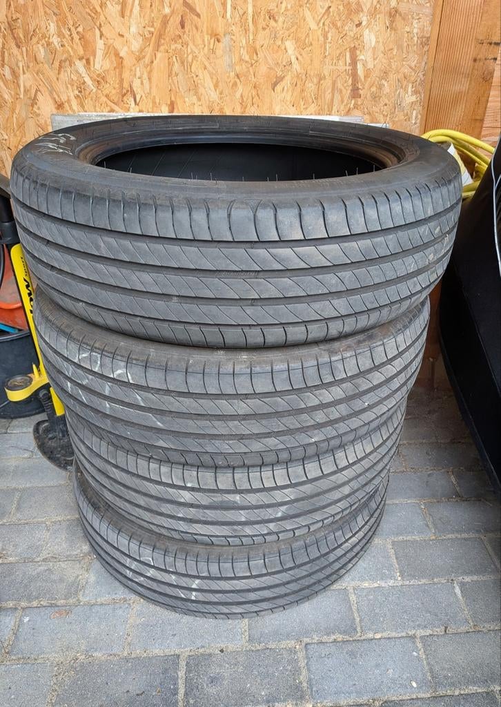 4x 18 inch 195/60 Michelin zomerbanden ±5mm profiel, Auto-onderdelen, Banden en Velgen, Ophalen, 18 inch, Gebruikt, Band(en)