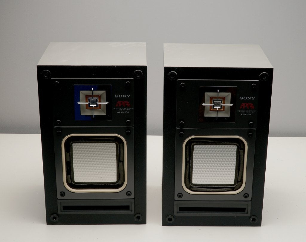 Sony APM-500 luidsprekers, Audio, Tv en Foto, Luidsprekers, Ophalen, Stereo speakers, Gebruikt, 60 tot 120 watt