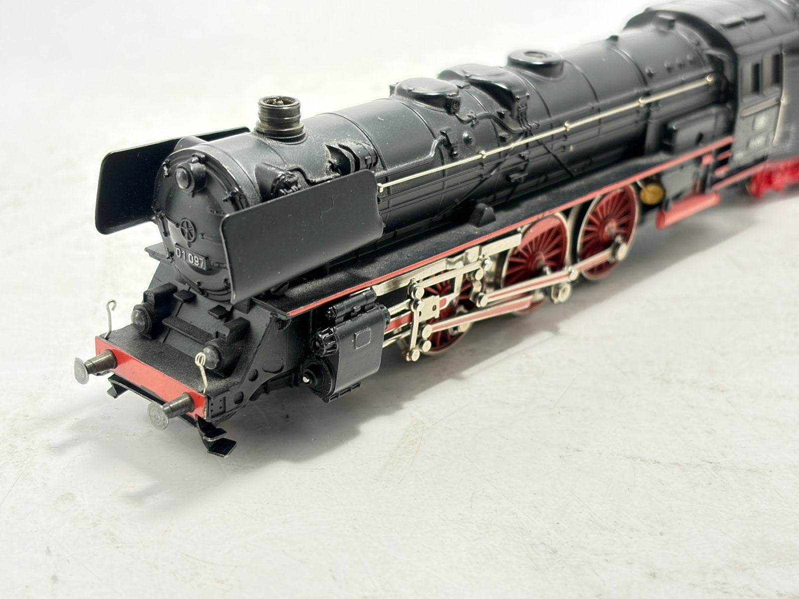 Märklin Stoomlocomotief 01 097 met tender, B, Wisselstroom, Gebruikt, Locomotief