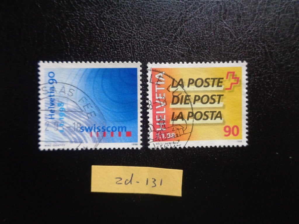 zwitserland - zwitserse post 1998 (zd-131), Ophalen of Verzenden, Gestempeld