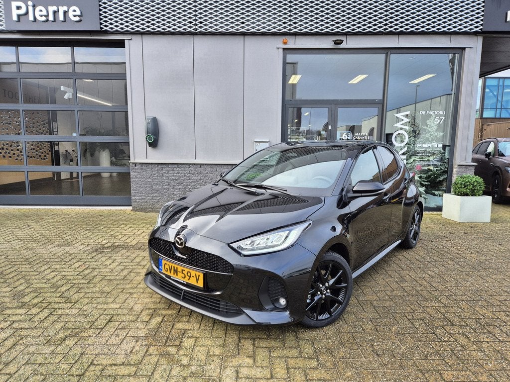 Mazda 2 Hybrid 1.5 Homura | CARPLAY | 17- INCH LMV BLACK | S, Auto's, Mazda, 12 maanden, Gebruikt, Bedrijf, 92 pk