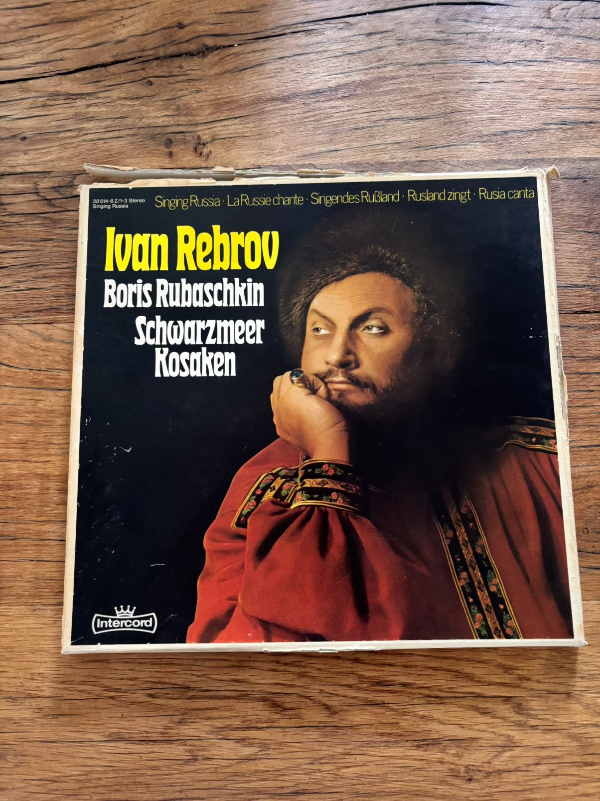 Ivan Rebroff - Boris Rubaschkin, Schwarzmeer Kosaken LP, Ophalen of Verzenden, Gebruikt, 12 inch