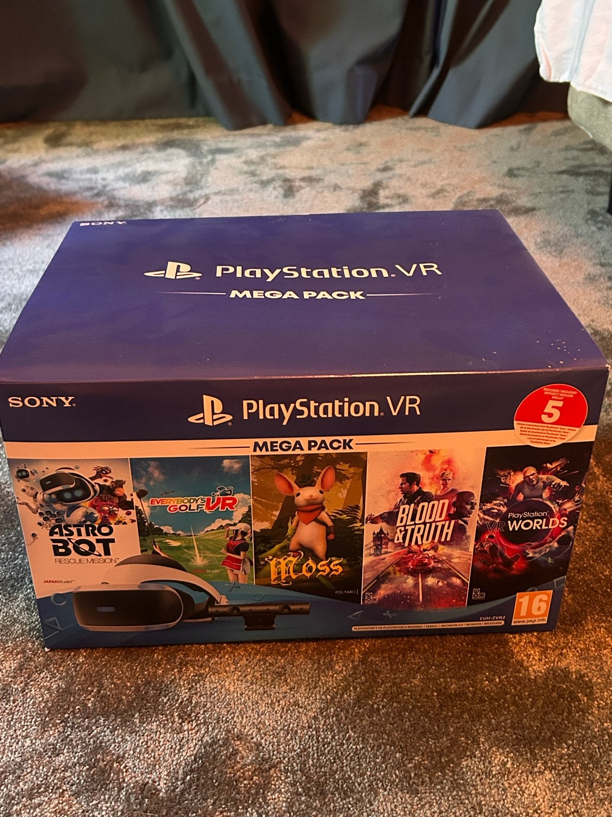 Sony PlayStation VR nieuw, Ophalen of Verzenden, Zo goed als nieuw, VR-bril, Sony PlayStation
