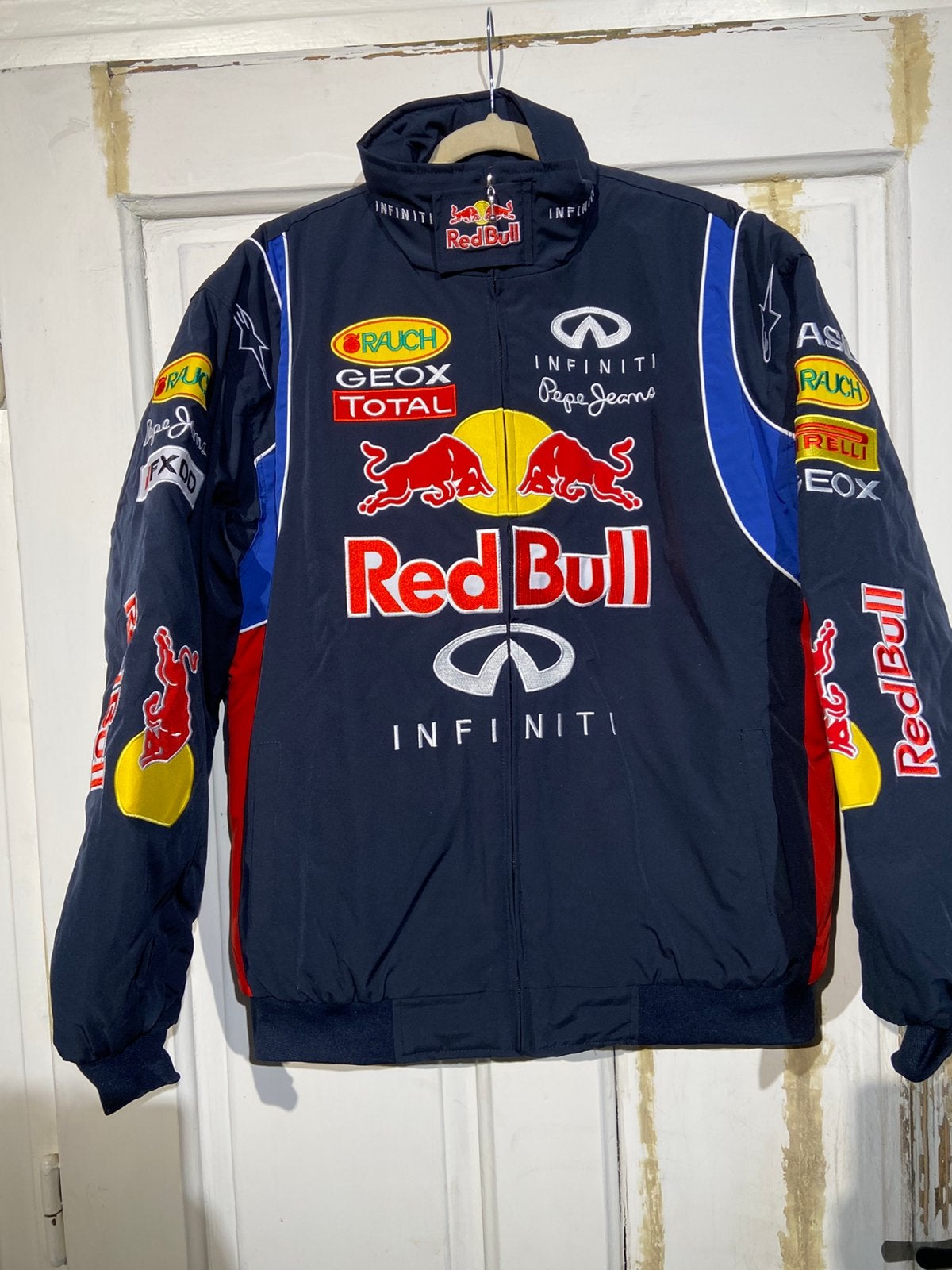 Red Bull Formula 1-jas (maat XXL) Vintage, Ophalen of Verzenden, Zo goed als nieuw, Overige maten, Blauw