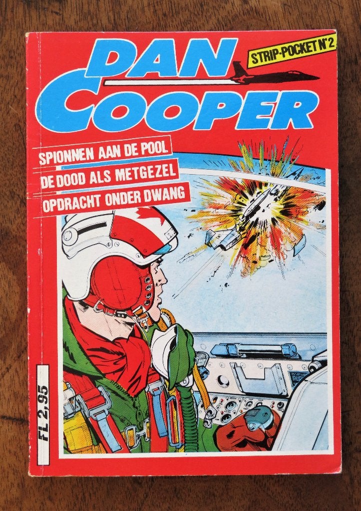 Dan Cooper Strip-Pocket nr 2 ( 3 verhalen, 1982 ), Boeken, Eén stripboek, Ophalen of Verzenden, Gelezen