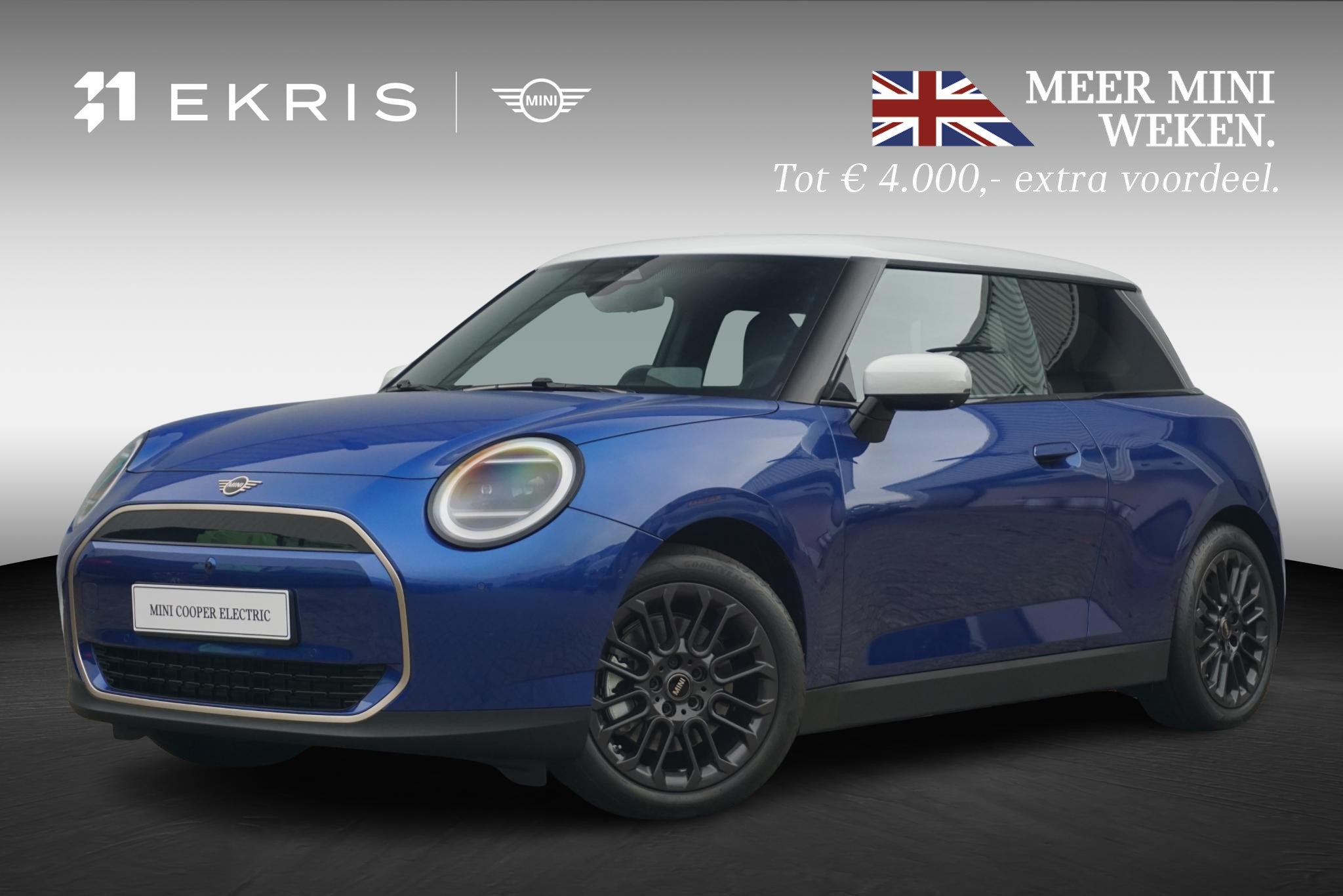 MINI 3-deurs Cooper E Favoured Trim | Pakket L | Comfort Acc, Auto's, Stof, 300 km, 41 kWh, Stuurwielverwarming