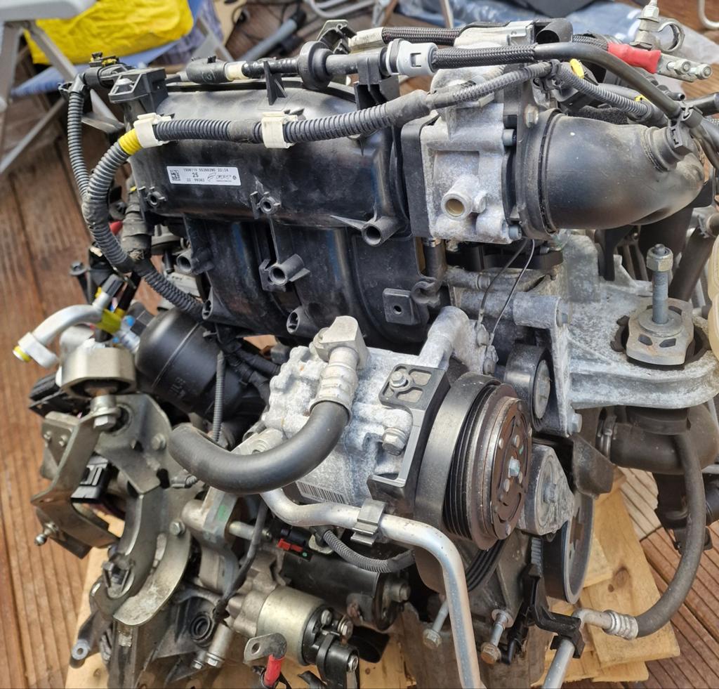 Fiat 500 twin air motor 59 kw 80 pk, Auto-onderdelen, Motor en Toebehoren, Ophalen, Fiat