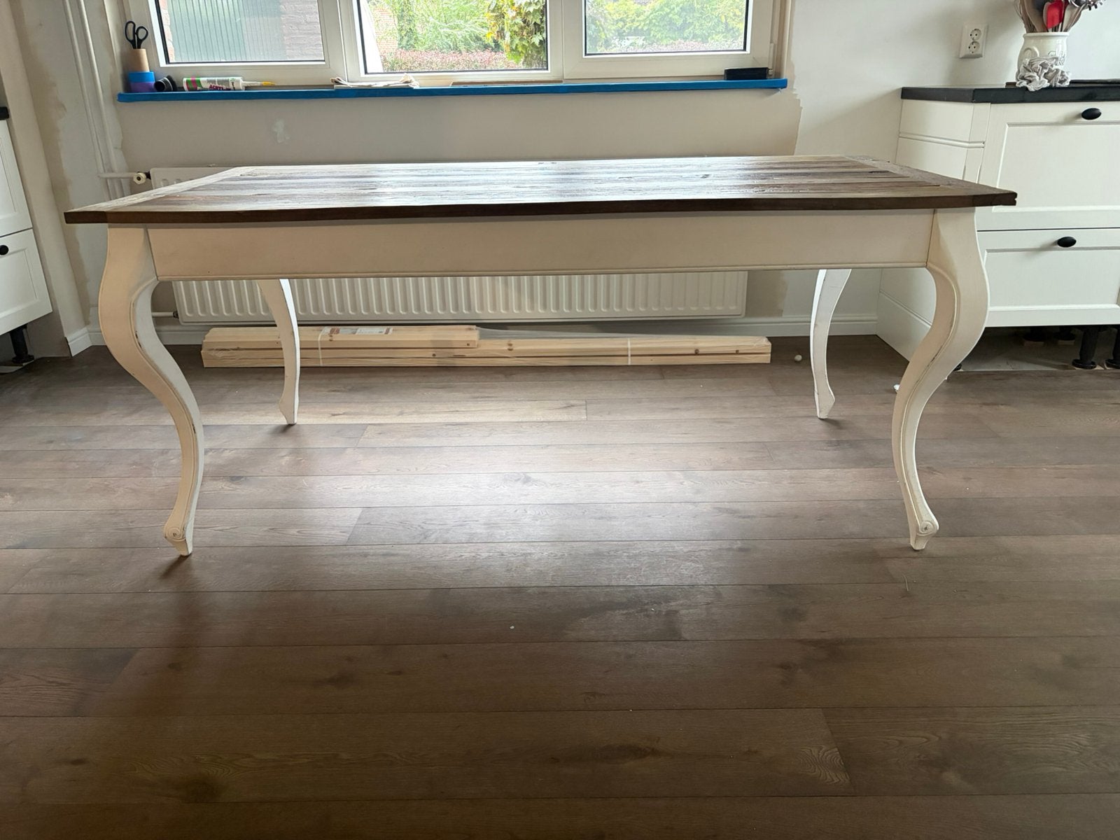 Riviera Maison eettafel, Ophalen, Gebruikt, 75 cm of meer, 200 cm of meer