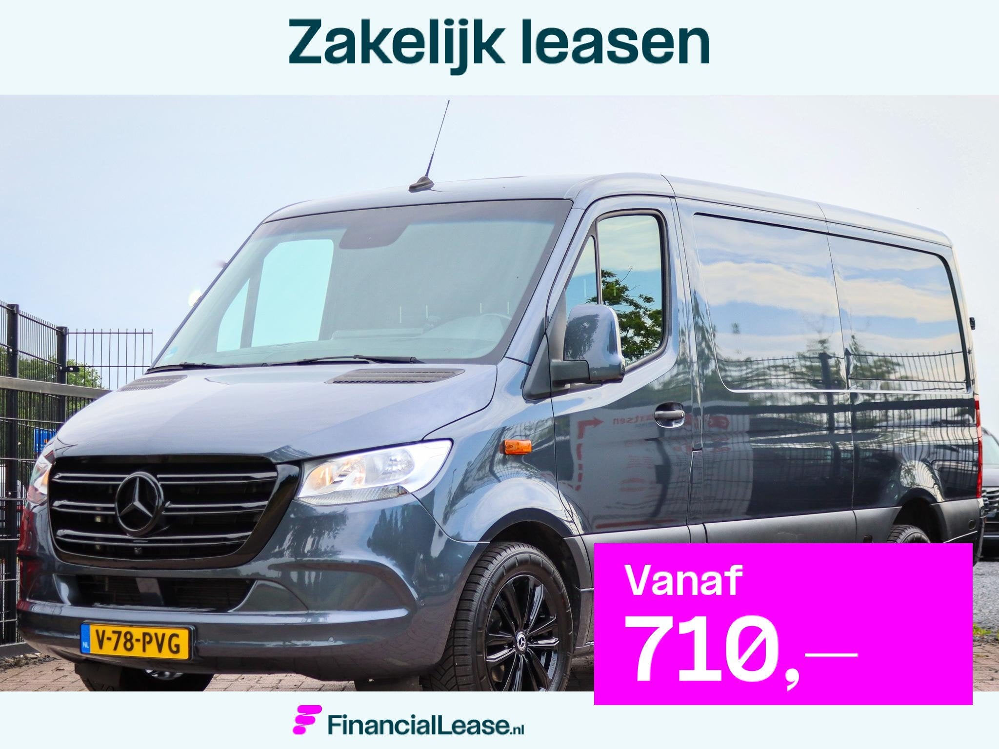 Mercedes-Benz Sprinter 319 V6 3.0 CDI L2H1 2800KG Trekhaak,, Automaat, Gebruikt, 190 pk, 2800 kg