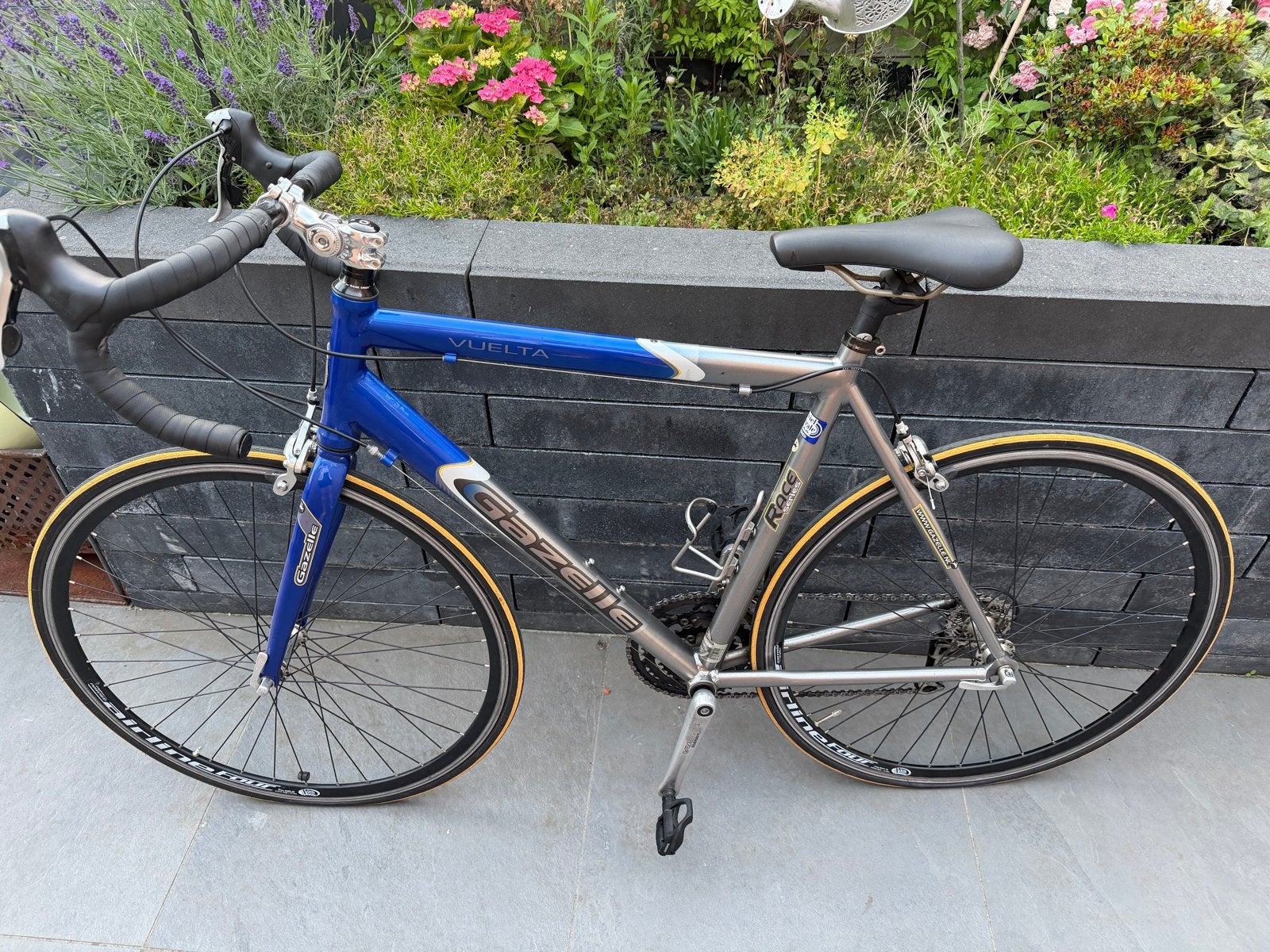Gazelle Vuelta Racefiets/wielrenfiets, Fietsen en Brommers, Fietsen | Racefietsen, Ophalen, 28 inch, Gebruikt, 10 tot 15 versnellingen