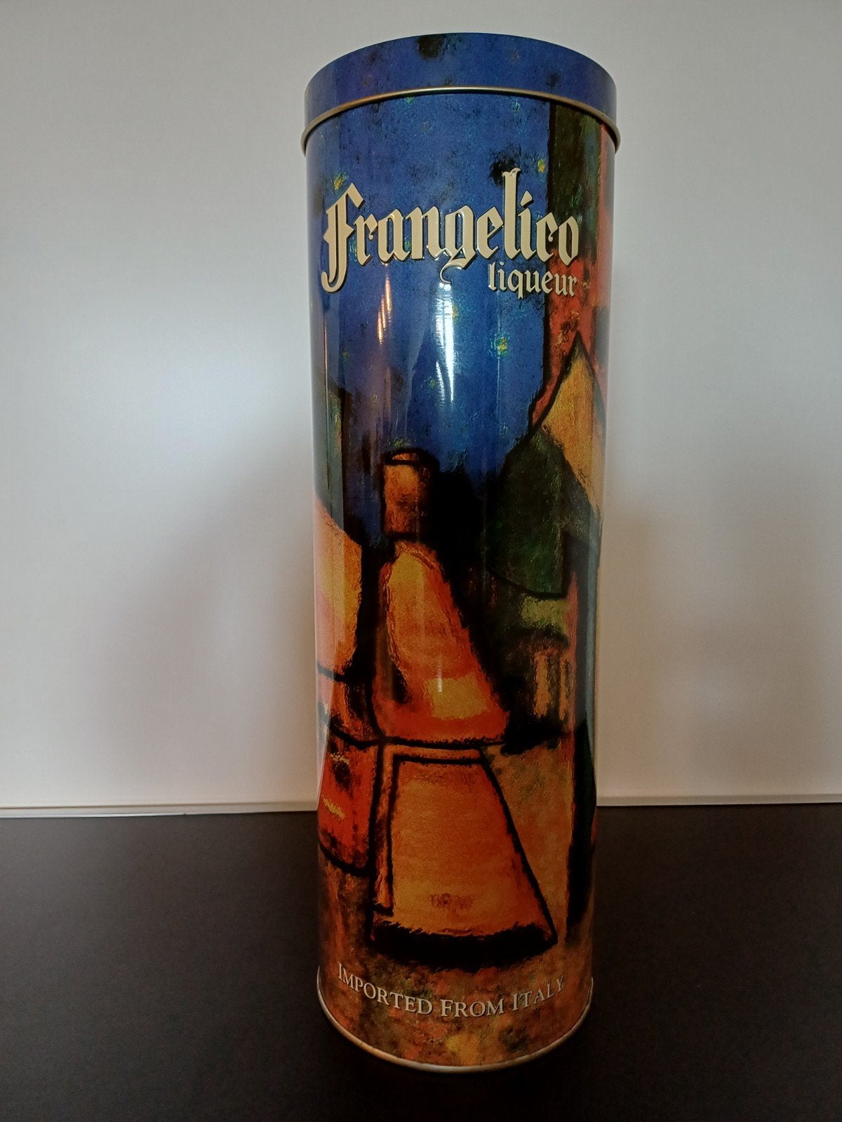 Frangelico likeur blik - Leeg, Ophalen of Verzenden, Zo goed als nieuw, Overige, Overige merken